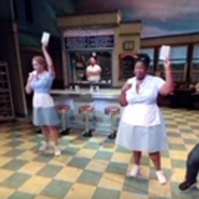 VIDEO: WAITRESS' Katharine McPhee and Company Are Opening Up in 360!