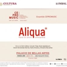 Cepromusic ofrecerá Aliqua, música de cámara contemporánea