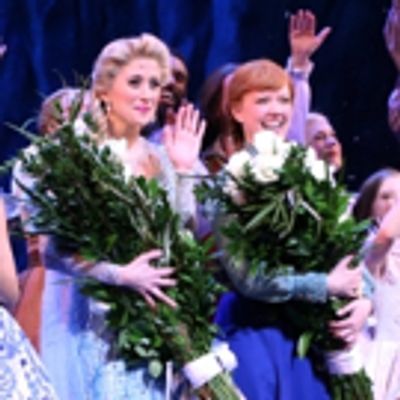 Photo Coverage: A Cold Front Takes Over Broadway! Inside FROZEN&#039;s Opening Night Curtain Call