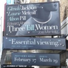 Edward Albee's THREE TALL WOMEN Begins Previews Tomorrow