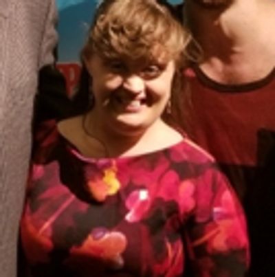 Photo Flash: Jamie Brewer Stops by Off-Broadway&#039;s DESPERATE MEASURES