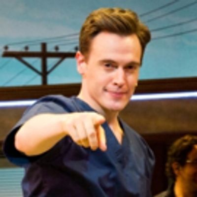 Photo Coverage: Erich Bergen Takes His First Bows In WAITRESS