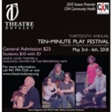 Casts and Directors Announced For Theatre Odyssey's 2018 Ten-Minute Play Festival