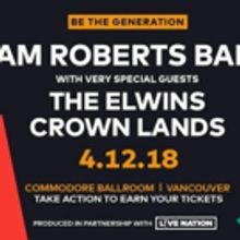The SAM ROBERTS BAND To to Headline Global Citizen Live Vancouver