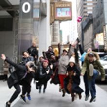 Photo Coverage: The BE MORE CHILL Gang Sees Their Brand New Marquee At the Lyceum!