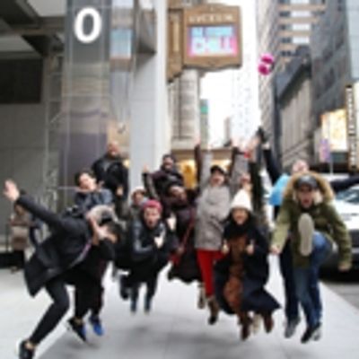 Photo Coverage: The BE MORE CHILL Gang Sees Their Brand New Marquee At the Lyceum!