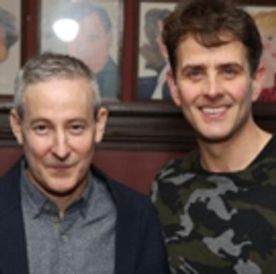 Photo Coverage: Joey McIntyre and Eddie Jemison Get Ready to Join the Cast of WAITRESS