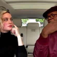 VIDEO: Samuel L. Jackson and Brie Larson Belt Out Ariana Grande's '7 Rings' in CARPOO