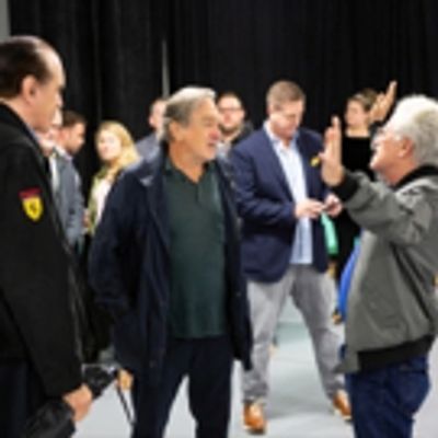 Photo Flash: In Rehearsal with De Niro, Palminteri, Zaks &amp; the National Tour of A BRONX TALE