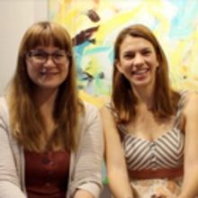 Ashleigh Ann Gardner, Monica Mulder of GHOST & FUNERAL PARTY