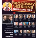 Broadway Sessions Celebrates Thomson And Desmon, 3/1