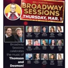 Broadway Sessions Celebrates Thomson And Desmon, 3/1