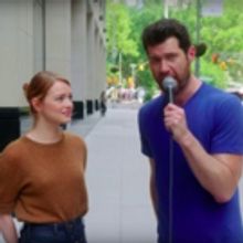 VIDEO: Billy ON THE STREET Returns with Emma Stone