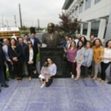 Goya Unveils Sculpture Of Founder Of Goya Foods Don Prudencio Unanue In Celebration O
