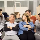 Photo Flash: Freddie Flintoff, Sam Bailey and Natasha Hamilton in Rehearsal for FAT…