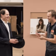 Photo Flash: A Look Into the Rehearsal Room for CELL MATES at Hampstead Theatre
