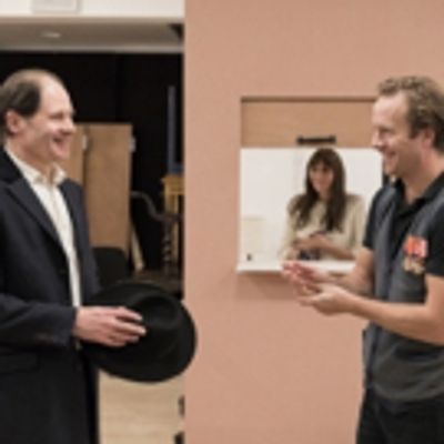 Photo Flash: A Look Into the Rehearsal Room for CELL MATES at Hampstead Theatre