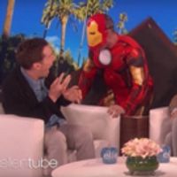 VIDEO: Benedict Cumberbatch Gets A Scare from Iron Man on THE ELLEN SHOW Video