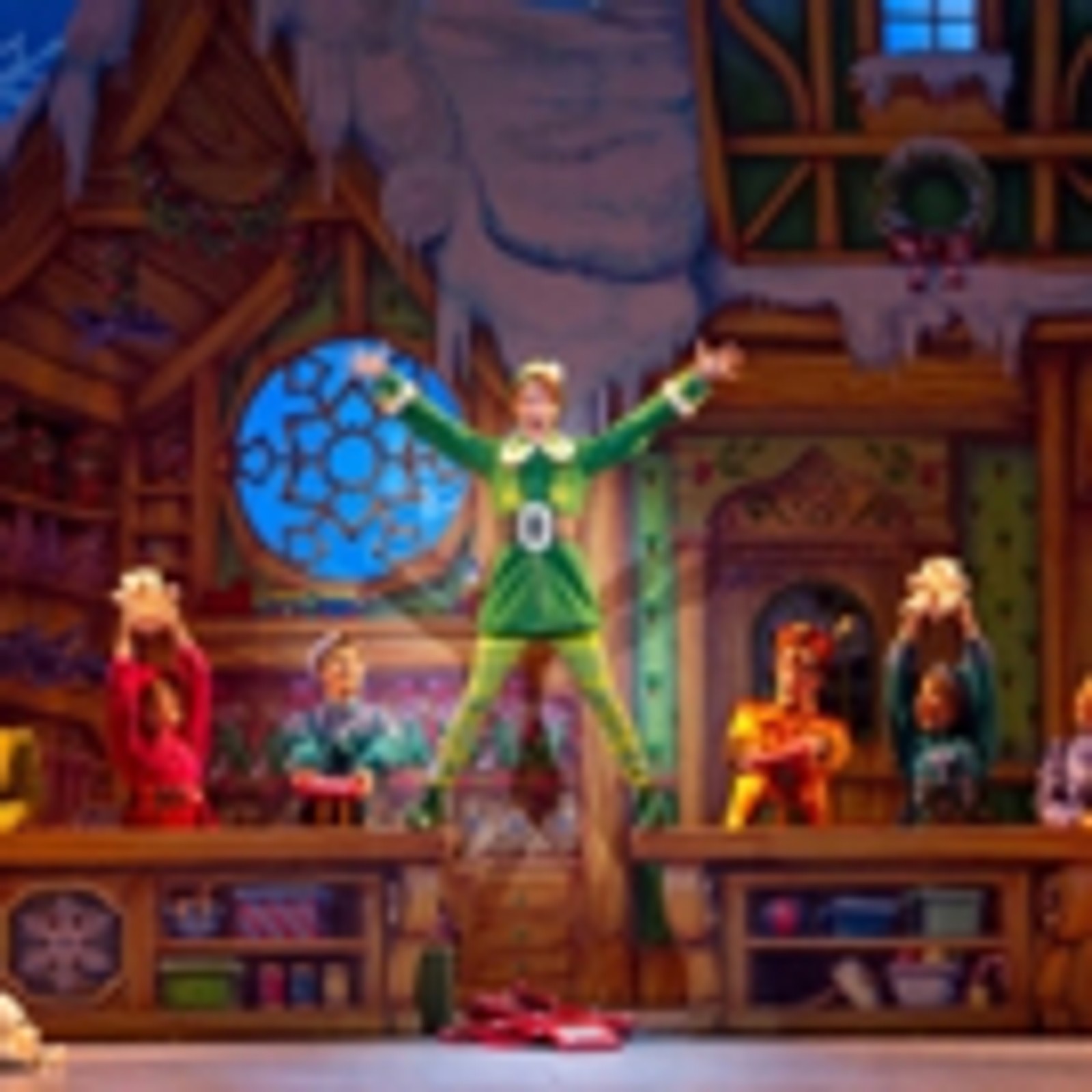 ELF THE MUSICAL Unveils Biggest Rice Krispies Sculpture in The Big Apple Today