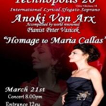 HOME TO MARIA CALLAS Comes to Technopolis 20 3/21!