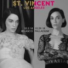 St. Vincent to Hold An Intimate Performance at the Belasco Theater