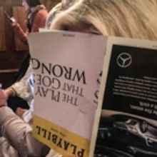 Photo Coverage: Geneva Carr & Max von Essen Visit THE PLAY THAT GOES WRONG