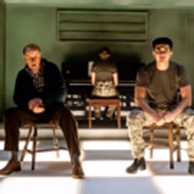 Photo Flash: First Look at NOT TALKING at Arcola Theatre