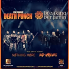 Five Finger Death Punch and Breaking Benjamin-Announce Massive Summer Amphitheater…