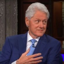 VIDEO: Bill Clinton and James Patterson Talk #MeToo and North Korea on THE LATE SHOW
