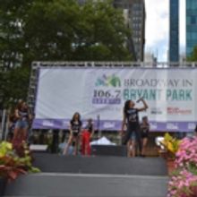 Photo Coverage: SUMMER, ANASTASIA & More Take Over Broadway In Bryant Park!