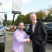 New Jersey Governor Phil Murphy Visits the Set of THE ENEMY WITHIN