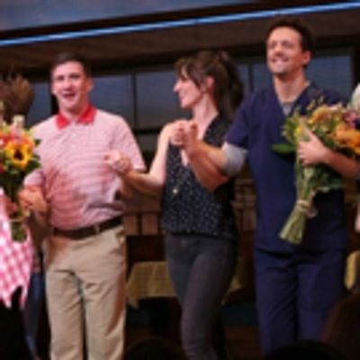 Photo Coverage: It&#039;s Amazing What Baking Can Do! Jason Mraz and David Josefsberg Open Up at WAITRESS