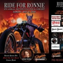 4th Annual RIDE FOR RONNIE Motorcycle Ride and Concert  to Showcase Next Generation of Rock Royalty