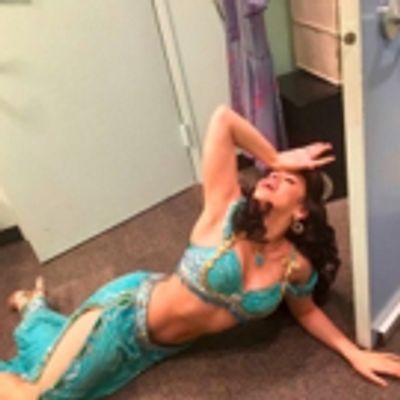 Photo Flash: Isabelle McCalla Mourns Her Final Saturday in Broadway's ALADDIN and More Saturday Intermission Pics!