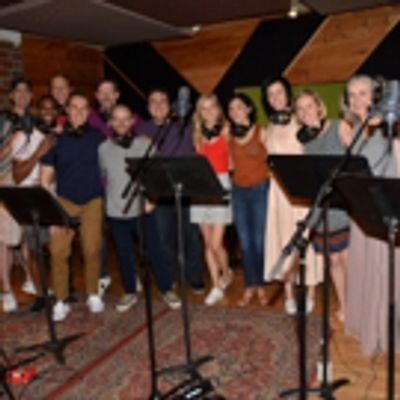 Exclusive Photo Coverage: ANASTASIA Takes a Journey to the Studio to Record CAROLS FOR A CURE