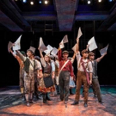 Photo Flash: Seize the Day! First Look at Patrick Rooney, Eliza Palasz and More in NEWSIES at The Marriott Theatre