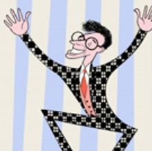 BWW Exclusive: Ken Fallin Draws the Stage - HIGH BUTTON SHOES