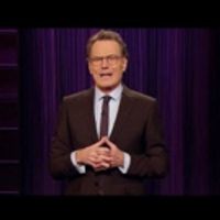 VIDEO: Bryan Cranston Fills In as Host of LATE LATE SHOW Video