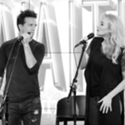 Photo Coverage: Jason Mraz Gets Tuned Up for His Broadway Debut in WAITRESS!