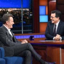 VIDEO: Bryan Cranston Tells THE LATE SHOW How NETWORK Teaches Him About Feeling 'Mad 