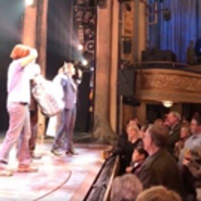 VIDEO: The Stanley Cup Makes a Guest Appearance at COME FROM AWAY!