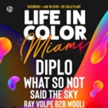 Diplo to Headline LIFE IN COLOR MIAMI 2019