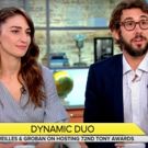 VIDEO: Sara Bareilles and Josh Groban Chat Tony Awards Preparation on CBS THIS MORNING