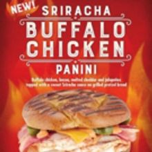 Blimpie Rolls Out New Sriracha Buffalo Chicken Panini