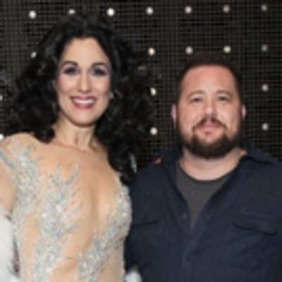 Photo Flash: Chaz Bono Gets Groovy Visiting THE CHER SHOW