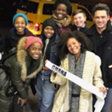 Photo Flash: James Franco Stops by 'SCHOOL GIRLS' Off-Broadway