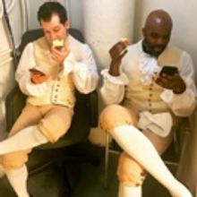 Photo Flash: HAMILTON Chicago Cast Members Enjoy Their Apple Products, and More Satur