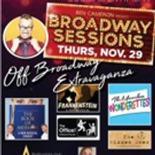 Broadway Sessions Offers An Off Broadway Extravaganza This Week With THE MARVELOUS WO