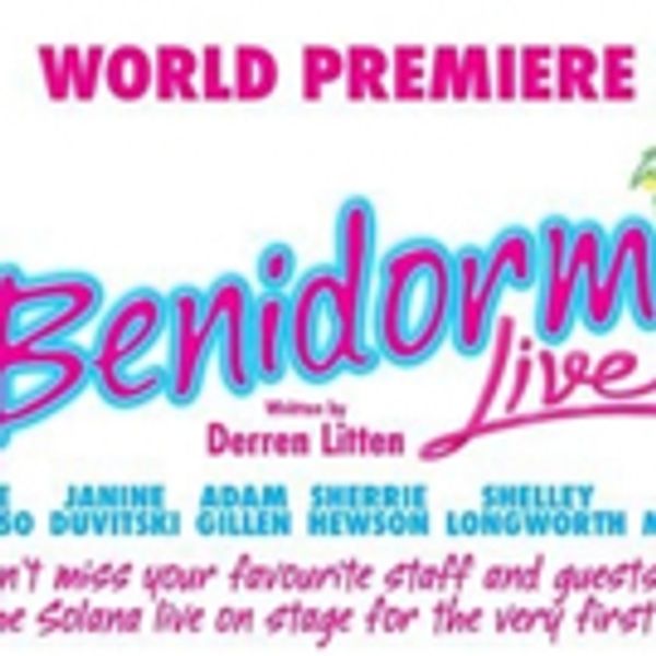 Benidorm Writer Derren Litten To Join The Stars Of The Solana Hotel Live On Stage Photo