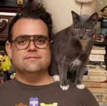 Tails of Broadway: Greg Hildreth Curls Up with Pigeon and Basil!